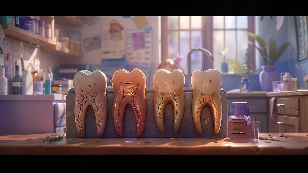 Druhy zubů a jejich funkce v ústech