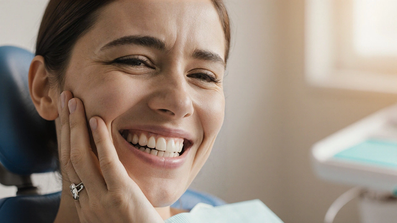 Jak dlouho bolí zub po nasazení korunky? Co očekávat a kdy se obrátit na zubaře