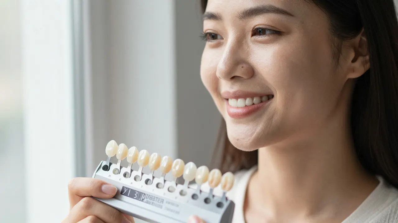 Celokeramické fazety: Jak vybrat správnou barvu pro přirozený úsměv