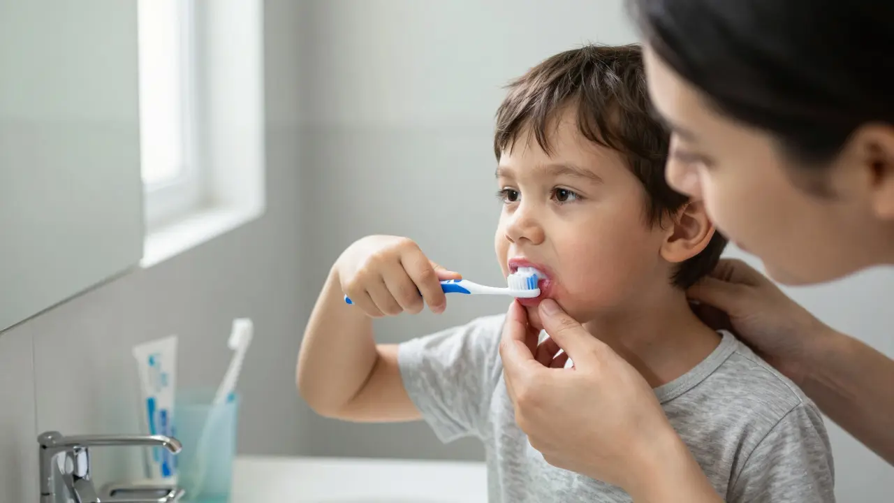 Jak vzniká paradentóza u dětí a co s tím dělat