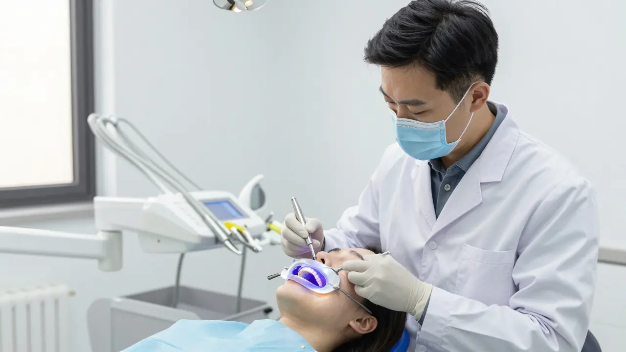 Jaký je proces bělení zubů u zubaře: krok za krokem co se děje v klinice