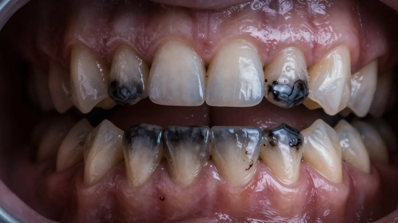 Jak černý zubní kámen ovlivňuje váš věk a zdraví úst