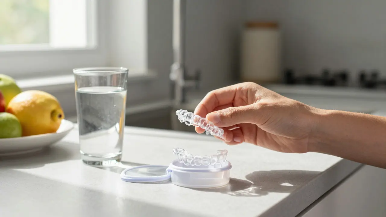 Jak jíst s neviditelnými rovnátky: praktický průvodce pro každý den