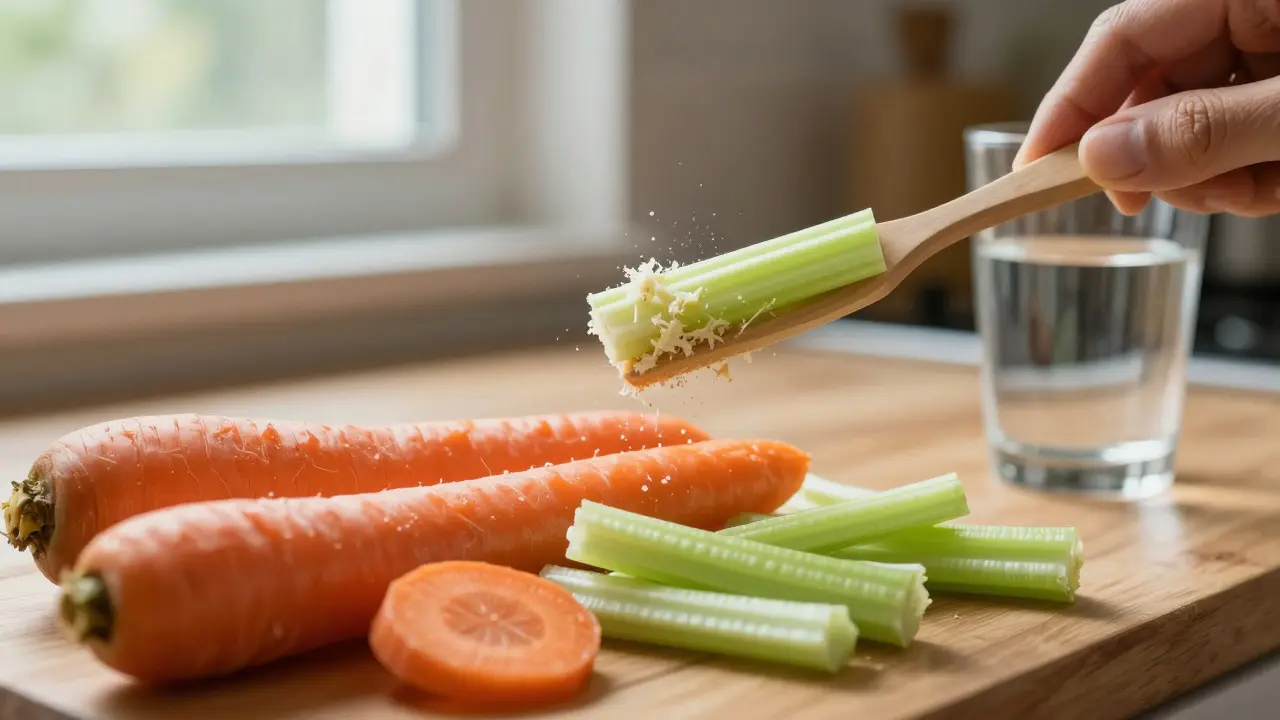 Jaké potraviny podporují dentální hygienu - 10 nejlepších volb