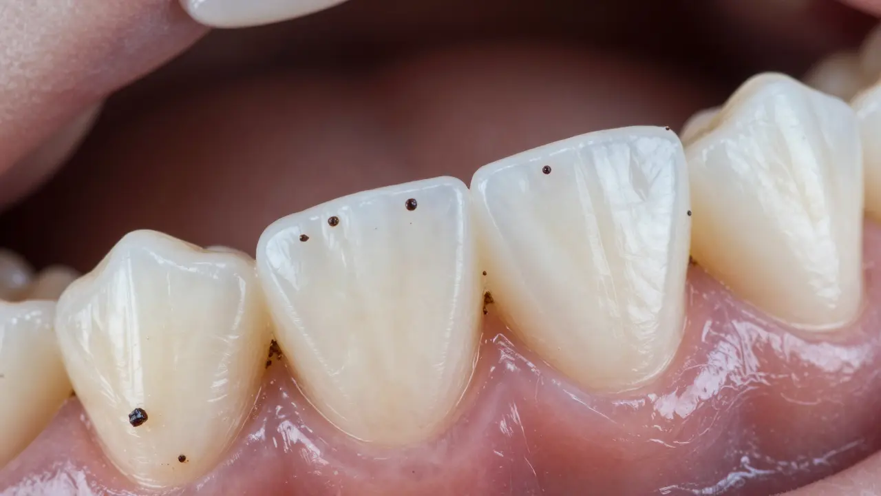 Černý zubní kámen: Co to je a jak se ho efektivně zbavit