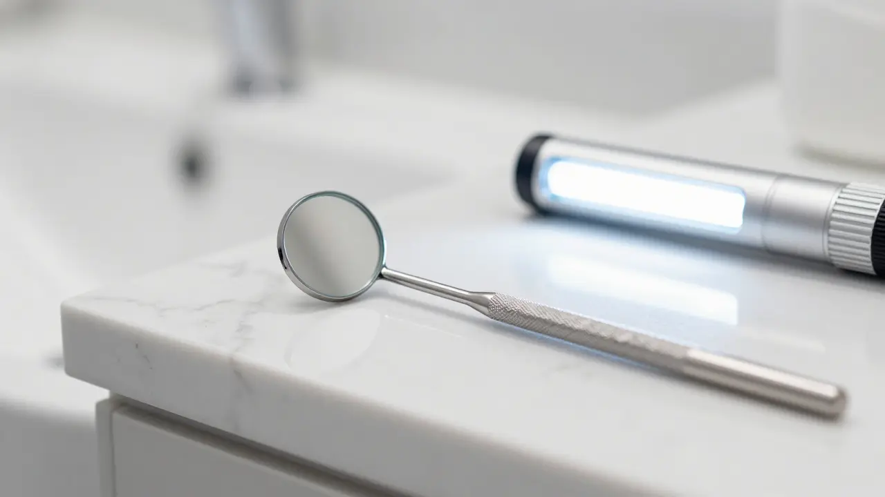 Jak používat dentální zrcátko pro kontrolu zubních kapes: Praktický průvodce