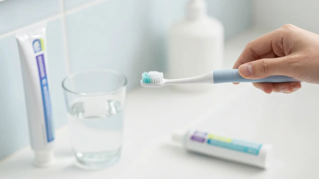 Jemná ústní hygiena: elektrický kartáček a pasta proti citlivosti